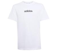 adidas - Kid's Linear Tee 160 - T-Shirt, Gr. 128, weiß (White/Black)