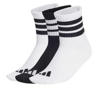 adidas - Kid's Ribbed Socks 3-Pack - Multifunktionssocken, Gr. 25-27 25-27 - KL, weiß (White/White/Black)