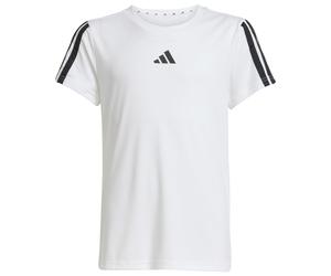 adidas - Kid's Training Essential 3 Stripes Tee - T-Shirt, Gr. 140, weiß (White/Black)