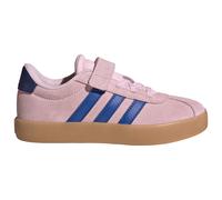 adidas Unisex Kinder VL Court 3.0 Hook and Loop Shoes Kids, Clear pink/Team royal Blue/Gum 3, 30 EU