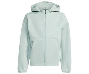 adidas - Kid's Z.N.E.Full Zip - Sweat- & Trainingsjacke, Gr. 140, grau (WonderSage/TactileGreen)