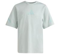 adidas - Kid's Z.N.E Tee - T-Shirt, Gr. 128, grau (WonderSage/TactileGreen)