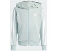 Adidas Kinder 3S Kapuzenjacke HD 280 hellblau 128