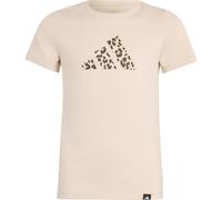 adidas Kinder Animal Print T-Shirt (Größe 140, beige)