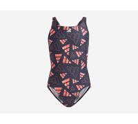 adidas Kinder Badeanzug AOP BARS SUIT G LEGINK/BRIRED 164