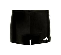 adidas 3-Streifen Boxer Badeshorts Jungen JN6546 - black/white 128