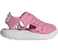 Badesandale ADIDAS SPORTSWEAR "WATER SANDAL 2 KIDS SANDALE", Mädchen, Gr. 26, bliss pink, ftwr weiß, clear pink, Synthetik, Schuhe, Badelatschen für Kinder (64892550-26) bliss pink, ftwr weiß, clear p