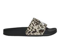 Badesandale ADIDAS SPORTSWEAR "ADILETTE SHOWER LOGO KIDS SANDALE", Kinder, Gr. 33, crystal linen, core weiß, core schwarz, Synthetik, Schuhe, für Kinder & Jugendliche (22129617-33) crystal linen, core