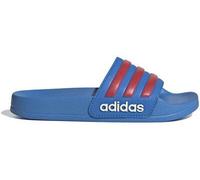adidas Shower adilette Badelatschen Kinder JS2524 - lucid ray blue/semi lucid red/off white 32