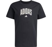 adidas Kinder Collegiate Graphic T-Shirt (Größe 176, schwarz)