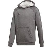 ADIDAS Kinder Core 18 Hoodie (CV3429) 128 DGREYH/BLACK