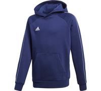 adidas Core 18 Trainingskapuzenpullover Kinder, weiß, 128 dunkelblau/ weiß