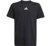 adidas Unisex Kinder Essentials Shirt, Black/White, 7-8 Years