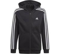 ADIDAS Kinder Essentials 3-Streifen Kapuzenjacke (GQ8900) 104 BLACK/WHITE