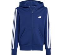 adidas Kinder Essentials Hoodie Jacke (Größe 140, blau)