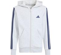 adidas Kinder Essentials Hoodie Jacke (Größe 140, grau)