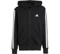 adidas Kinder Essentials Hoodie Jacke (Größe 140, schwarz)