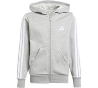adidas Essentials Kapuzenjacke Kinder - grau/weiß - 176