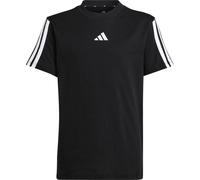 adidas - Kid's 3 Stripes Tee 160 - T-Shirt, Gr. 176, schwarz (Black/White)