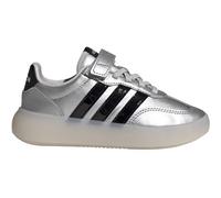 Sneaker ADIDAS SPORTSWEAR "BARREDA DECODE FÜR KINDER", Mädchen, Gr. 32, silber metallic, core schwarz, chalk weiß, Synthetik, Textil, Schuhe Sneaker, mit Klettverschluss, für Kinder & Jugendliche (478