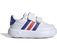 adidas Unisex Baby Breaknet 2.0 Shoes Kids, Cloud White/Lucid Blue/Bright red, 22 EU