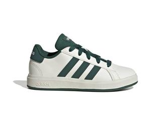 ADIDAS Kinder Freizeitschuhe Grand Court Lifestyle Tennis Lace-Up (JQ0704) 33 OWHITE/CGREEN/CBLACK