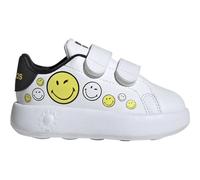 ADIDAS Kinder Freizeitschuhe Smiley Advantage Kids (IH6257) 22 FTWWHT/BYELLO/CBLACK