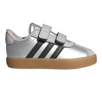 Adidas Babyschuhe VL Court 3.0 Silver Met/Core Black/LGH Solid Grey EU 26 1/2