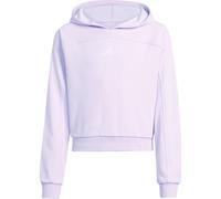 adidas Kinder Glam Cropped Hoodie (Größe 116, lila)
