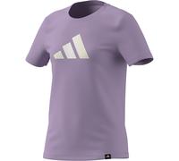 adidas Kinder Glam Graphic T-Shirt (Größe 134, lila)