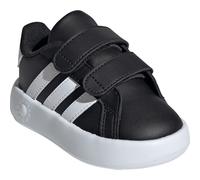 adidas Unisex Baby Grand Court 2.0 Shoes Kids, black/white, 19 EU