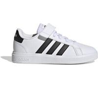 ADIDAS Kinder Halbschuhe Grand Court Court Elastic Lace and Top Strap FTWWHT/CBLACK/CBLACK - Gr. - 28