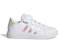 ADIDAS Kinder Halbschuhe Grand Court Lifestyle Court Elastic Lace and Top Strap - Gr. - 30