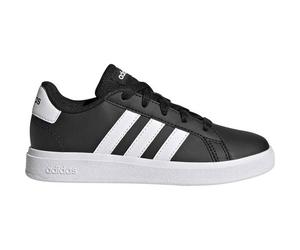 ADIDAS Kinder Halbschuhe Grand Court Lifestyle Tennis Lace-Up (GW6503) 33 ½ CBLACK/FTWWHT/CBLACK