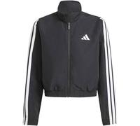 adidas Girl's ESSENTIALS CLIMACOOL JACKET, black/white, 7-8 Years