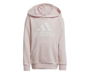 adidas Kinder Kapuzenpullover Essentials Logo Hoodie IV7442 116 Sandy Pink/White