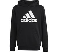 Kapuzensweatshirt ADIDAS SPORTSWEAR "BIG LOGO ESSENTIALS COTTON HOODIE" Gr. 152, schwarz-weiß (black, white) Kinder Sweatshirts (55246602-152)