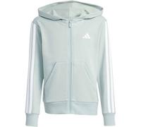 adidas Sport Essentials Full-Zip Hoodie W9722 Mädchen Wonder Sage/White Gr. 152 (11-12 J.)