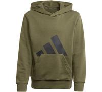 adidas Essentials Hoodie Kinder JC9675 - olive strata/black 140