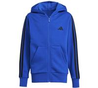 adidas Unisex Kinder Essentials Full Zip Hoodie, Royal Blue/Black, 13-14 Years