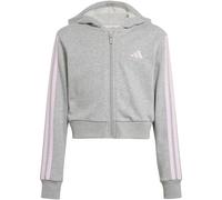 adidas Essentials Crop Sweatjacke Kinder grau