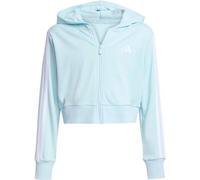 Adidas Kinder Kapuzen-Sweatjacke Essentials JY4984 Halo Mint/White Größe 152