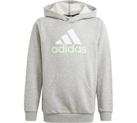 ADIDAS Kinder Kapuzensweat Essentials Two-Colored Big Logo Cotton (IS2590) 128 MGREYH/WHITE/SEGRSP