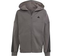 ADIDAS Kinder Kapuzensweat Future Icons 3-Streifen (IS4424) 128 CHACOA/BLACK