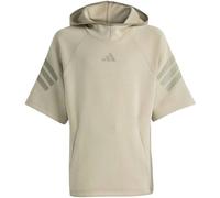 ADIDAS Kinder Kapuzensweat FUTURE ICONS 3-STREIFEN (KC8633) 128 WOCA/CLAY