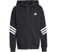 ADIDAS Kinder Kapuzensweat Future Icons 3-Streifen Kids (JJ4801) 140 BLACK/WHITE