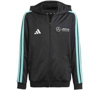 ADIDAS Kinder Kapuzensweat MERCEDES - AMG PETRONAS FORMULA ONE TEAM DNA KAPUZEN (JV5435) 128 BLACK/WHITE