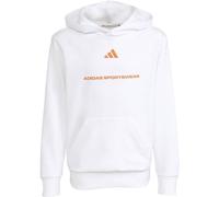 ADIDAS Kinder Kapuzensweat Slogan Fleece (KG7386) 128 WHITE
