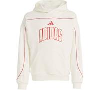 ADIDAS Kinder Kapuzensweat STADIUM HOODY MIT SCHRIFTZUG (KD3437) 128 OWHITE/PURRUB