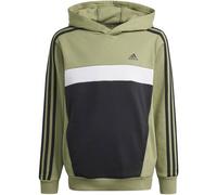 adidas Kinder Pullover 3S TIB FL Hoodie TENGRN/BLACK/WHITE 164
